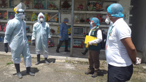 Revisaron protocolos del cementerio central para entierros por COVID-19 en el Distrito de Buenaventura 