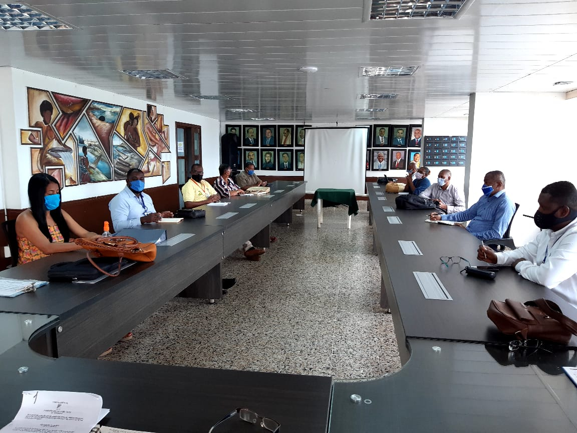 El alcalde Distrital, Víctor Vidal, generó espacio de inclusión con representantes de iglesias cristianas en Buenaventura