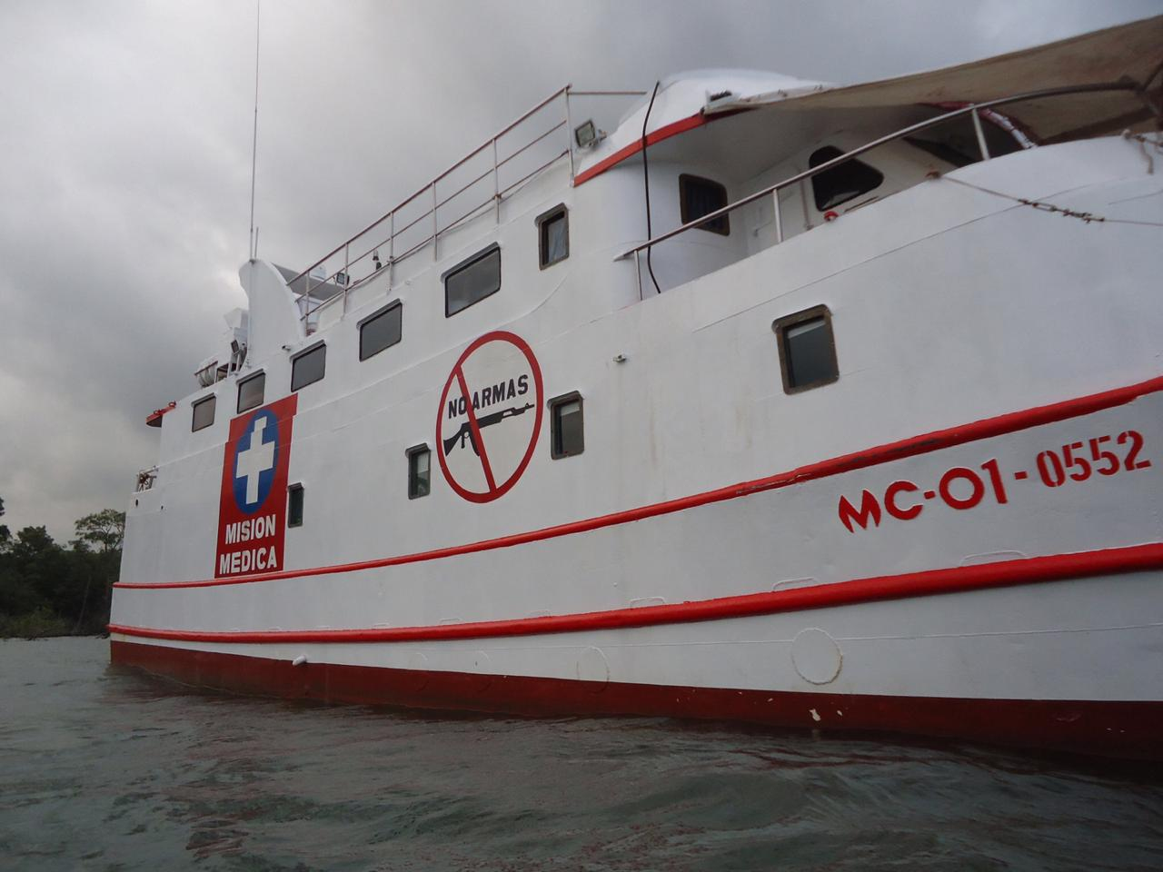 El Barco Hospital San Raffaele, único hospital flotante Nivel II en Colombia, zarpó en una nueva misión para atender a comunidades afros e indígenas en el pacífico colombiano