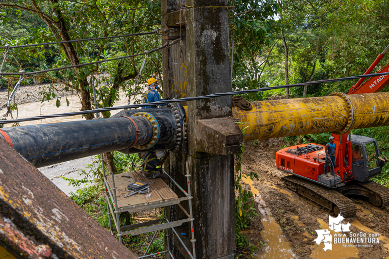 En la tarde del lunes 6 de julio comenzó a restablecerse el servicio de agua potable en Buenaventura