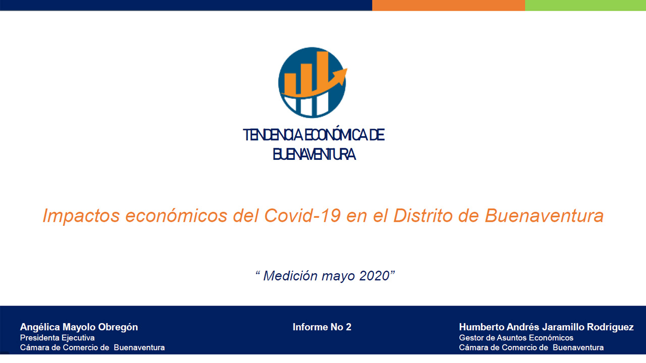 A 321.319 millones ascienden las pérdidas del sector empresarial de Buenaventura, de acuerdo con el Segundo Informe de Tendencia Económica e impacto del      Covid-19 en la Economía Local realizado por la Cámara de Comercio de Buenaventura