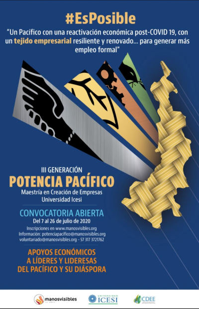 Abierta convocatoria “Potencia Pacífico” que entregará 30 becas de maestría para emprendedores y líderes empresariales