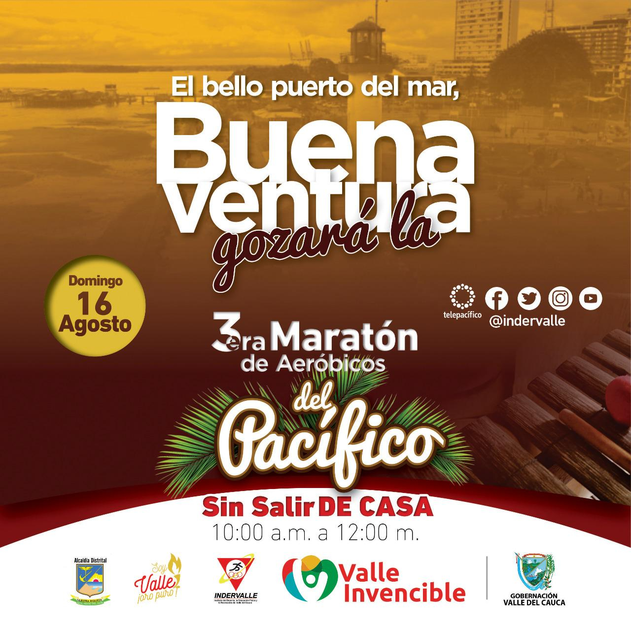 Buenaventura epicentro de la Aero Rumba virtual en el Valle del Cauca 