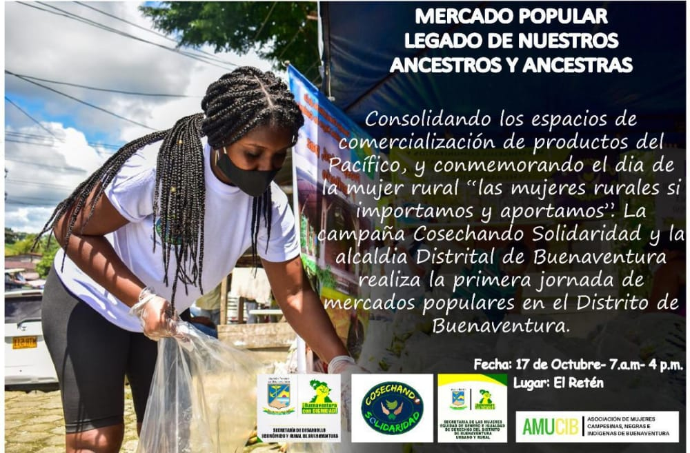 El sábado 17 de octubre se realizará en el antiguo retén la estrategia ‘Mercado Popular Campesino a tu Hogar’