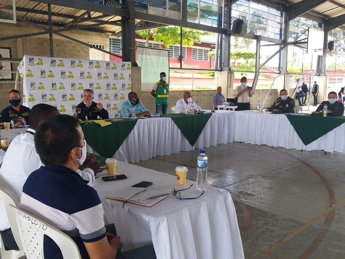 Se realizó Consejo de Seguridad ampliado con ediles y Alcaldesa Local 2 de Buenaventura