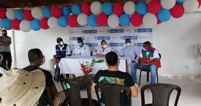 Prosperidad Social capitalizó a nueve asociaciones en Bahía Solano, Chocó