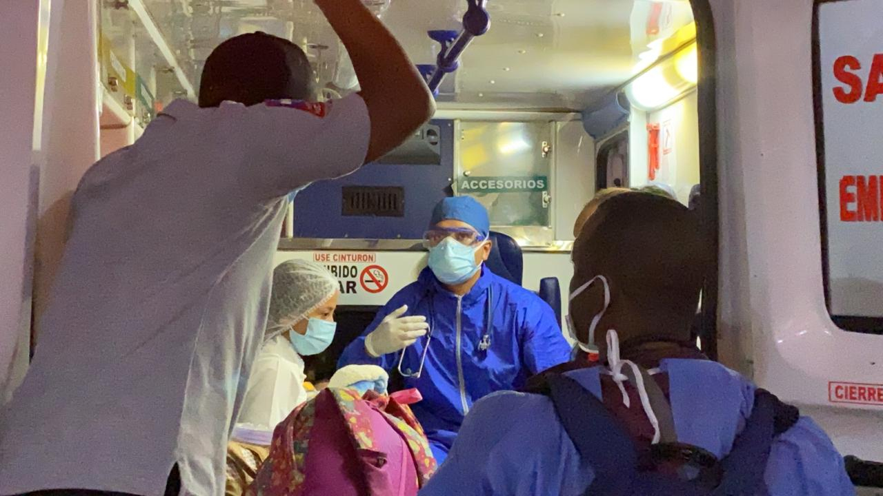 La Armada de Colombia realizó la evacuación de un bebé en delicado estado de salud en Nariño