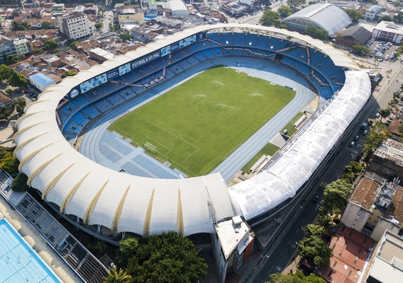 La Gobernación del Valle invierte en la iluminación del estadio ‘Pascual Guerrero’ para apoyar el desarrollo de la Copa América en Cali