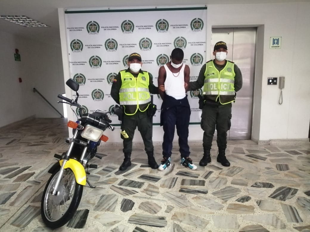 Fue judicializado un hombre que al parecer le hurtó la moto a un ciudadano en Buenaventura 