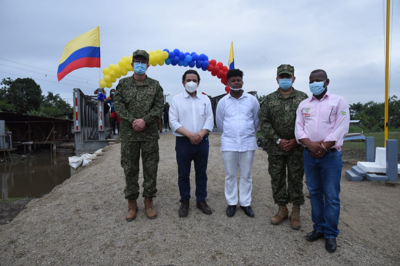 Fue inaugurado el puente “Venecia” en Guapi, Cauca