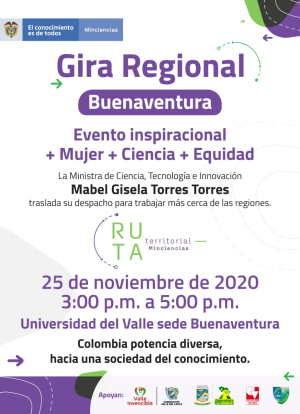 Minciencias llega al Distrito Especial de Buenaventura a impulsar proyectos creados por mujeres