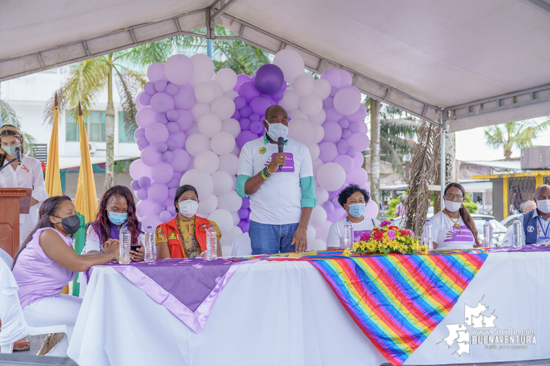 El alcalde Distrital, Víctor Vidal y su equipo de Gobierno se comprometieron con la erradicación de la violencia de género 
