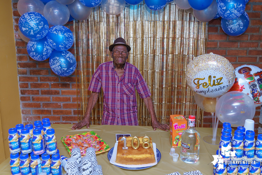 Juan Clímaco Riascos cumple 108 años de vida