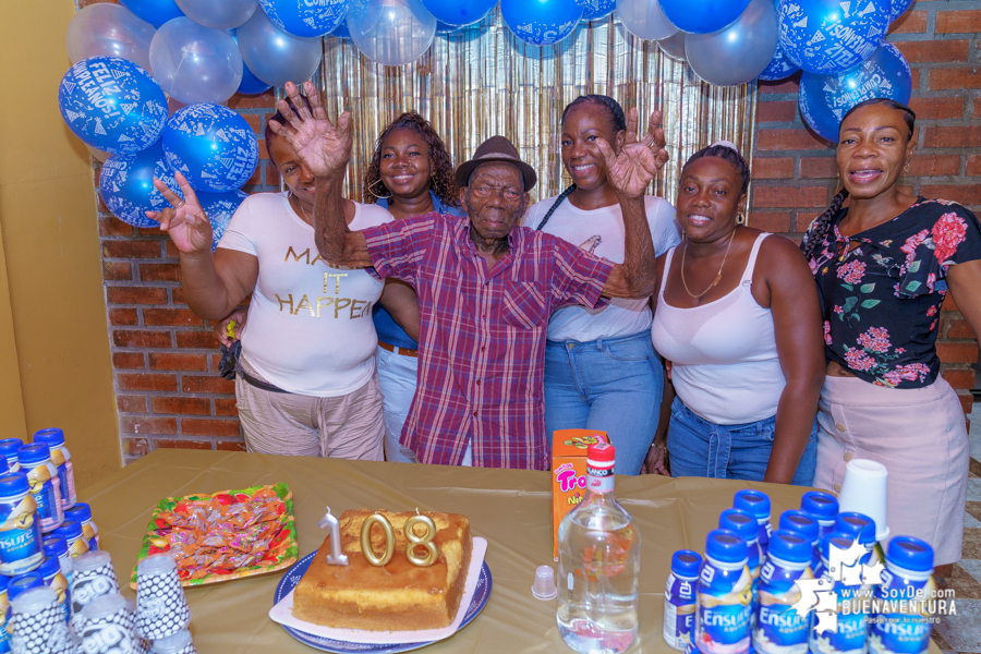 Juan Clímaco Riascos cumple 108 años de vida