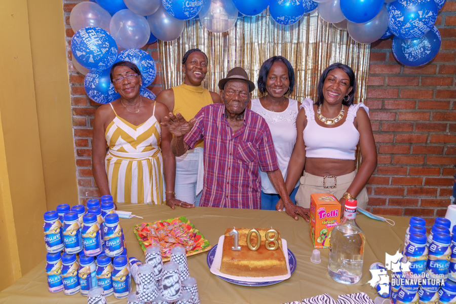 Juan Clímaco Riascos cumple 108 años de vida
