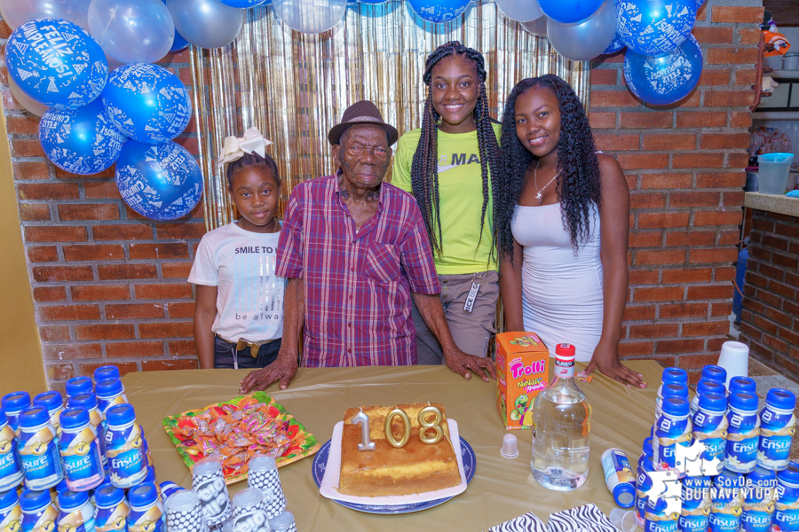 Juan Clímaco Riascos cumple 108 años de vida