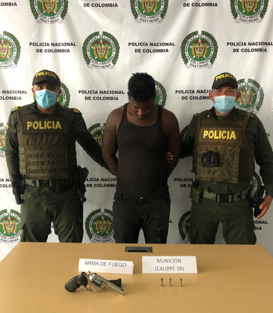 Por porte ilegal de armas de fuego, fue enviado a la cárcel un hombre en Buenaventura