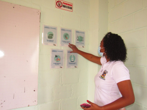 Por alternancia educativa, la Secretaría de Salud revisa protocolos de bioseguridad en instituciones educativas oficiales de Buenaventura 