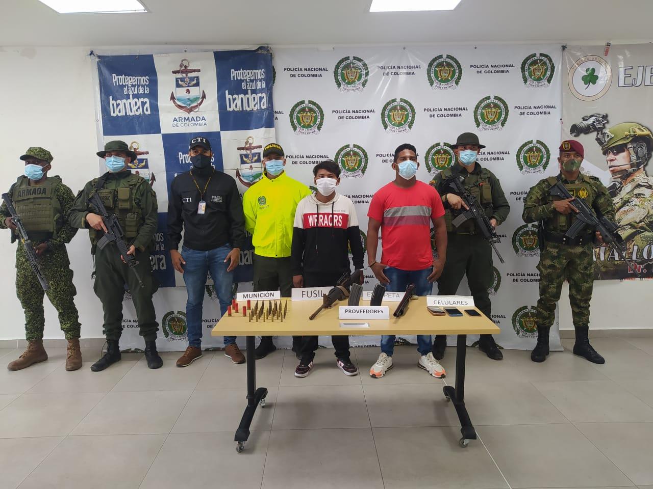 La Fuerza Pública capturó 6 personas en las últimas horas en Buenaventura  