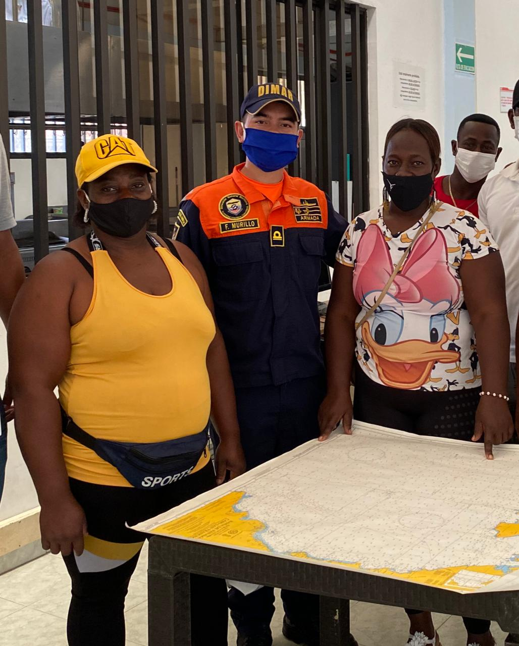 Tres mujeres fueron certificadas como motorista costanero en Guapi, Cauca
