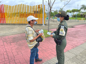 La POLFA realizó campañas de prevención y sensibilización contra el hurto al comercio y contención del homicidio