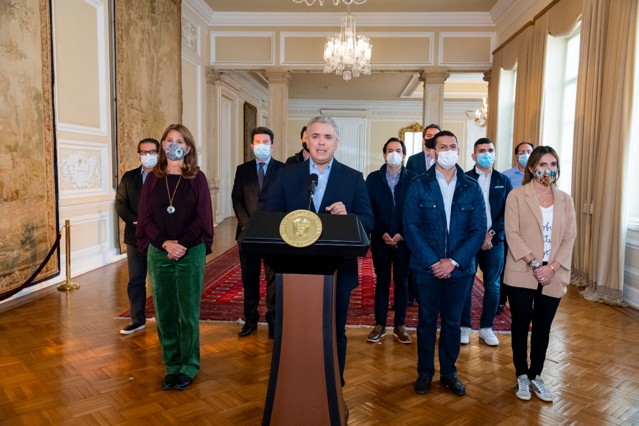 El presidente Iván Duque solicitó el retiro de la Reforma Tributaria del Congreso de Colombia