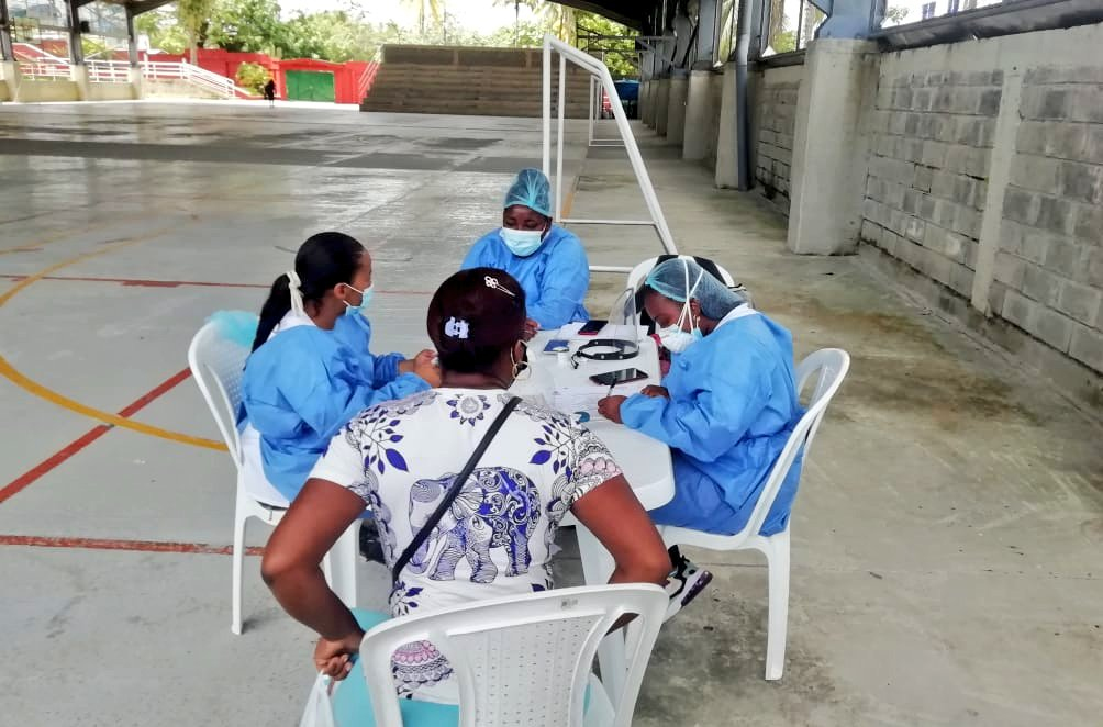 Iniciaron las jornadas descentralizadas de vacunación y toma de muestras para la COVID-19 en Buenaventura