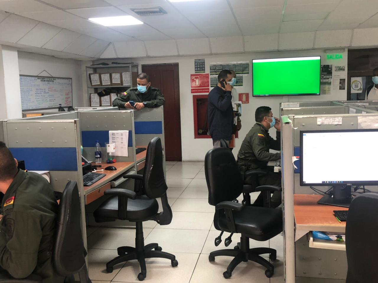 Fueron recuperados equipos del Sistema Integrado de Emergencia y Seguridad de Buenaventura operado por la Policía Nacional