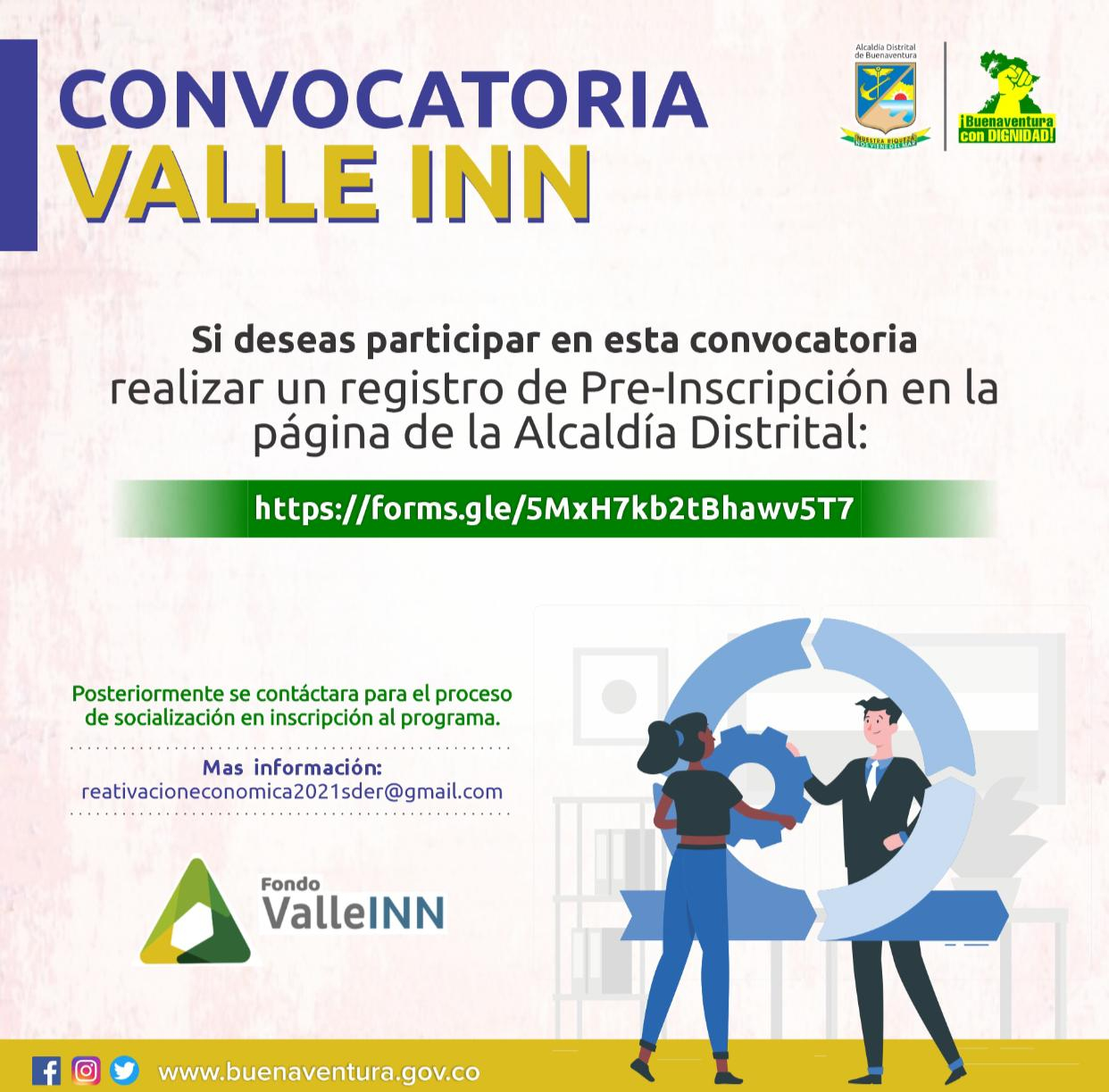 $ 1.000 millones fueron dispuestos para la reactivación en Buenaventura a través del Fondo Valle Inn 
