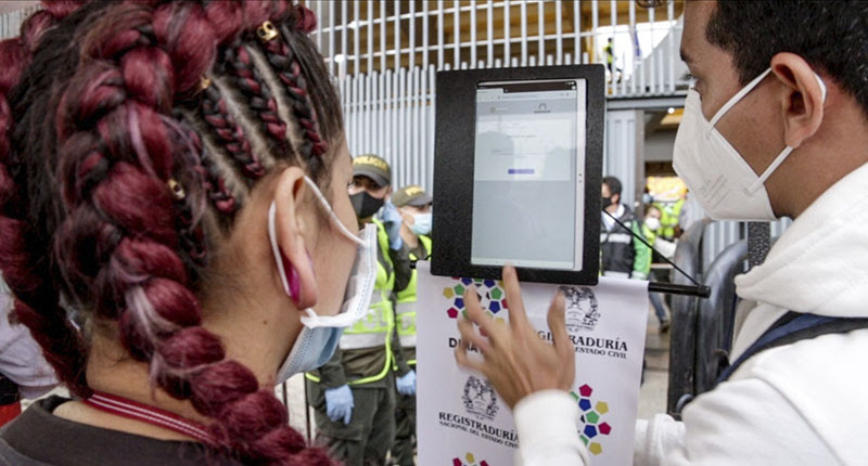 La Registraduría Nacional implementará biometría facial para el regreso de hinchas al estadio