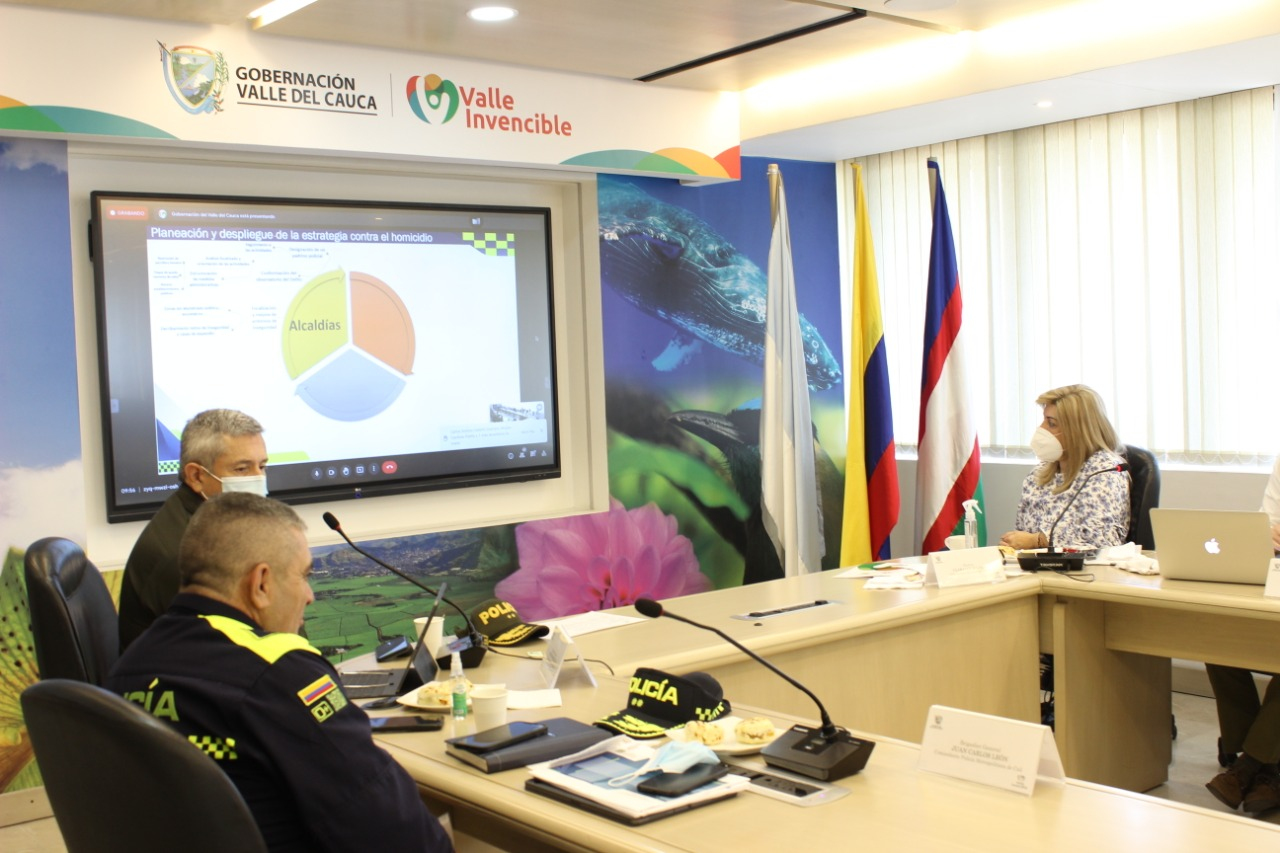 El Gobierno departamental acompañará la estrategia 24/9 para la seguridad de los vallecaucanos