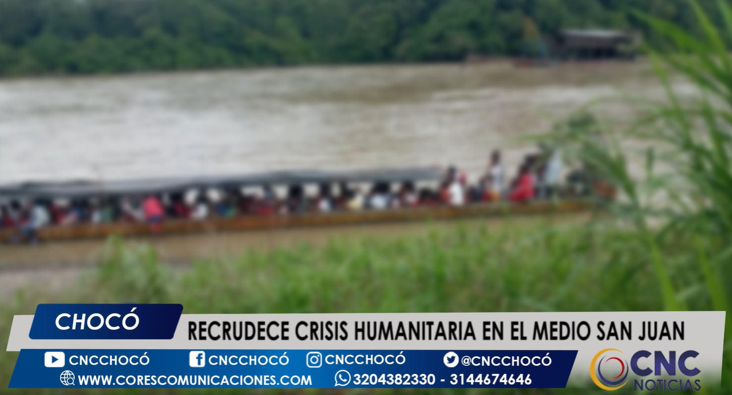 Solidaridad con las víctimas del Medio y Bajo San Juan, Chocó
