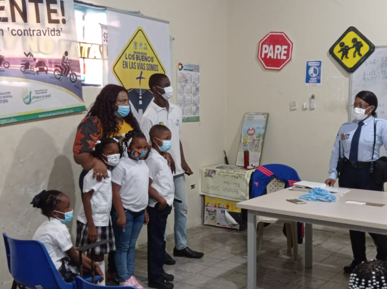 La Secretaría de Tránsito y Transporte de Buenaventura continúa capacitando a los patrulleritos