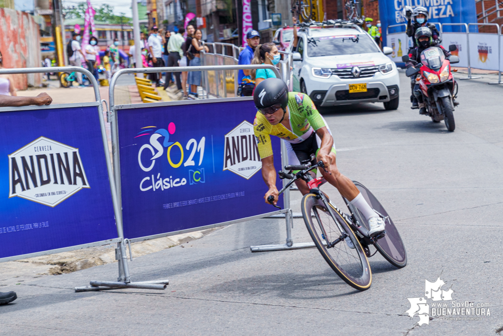 Fabio Duarte se coronó campeón del Clásico RCN 2021 al ganar la contrarreloj en Buenaventura