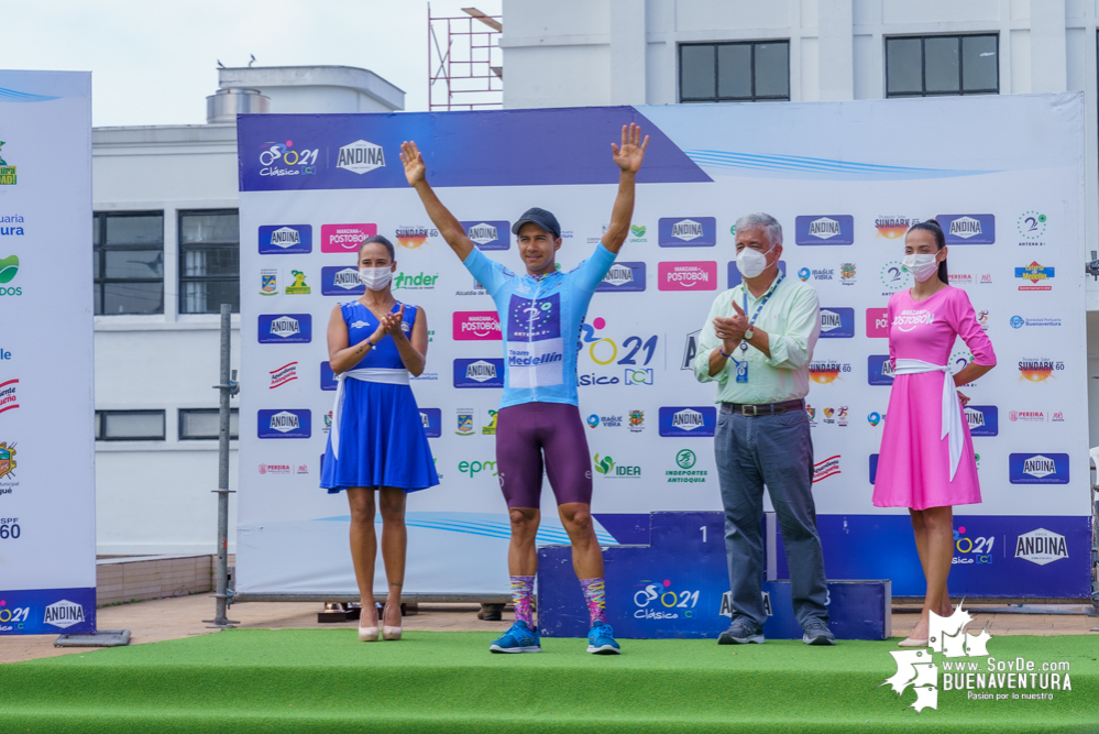 Fabio Duarte se coronó campeón del Clásico RCN 2021 al ganar la contrarreloj en Buenaventura