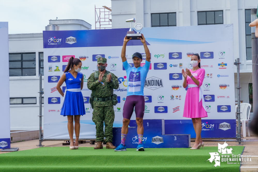 Fabio Duarte se coronó campeón del Clásico RCN 2021 al ganar la contrarreloj en Buenaventura