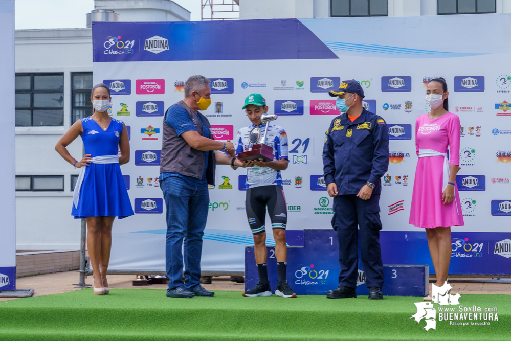 Fabio Duarte se coronó campeón del Clásico RCN 2021 al ganar la contrarreloj en Buenaventura