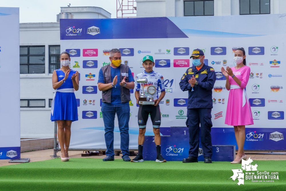Fabio Duarte se coronó campeón del Clásico RCN 2021 al ganar la contrarreloj en Buenaventura