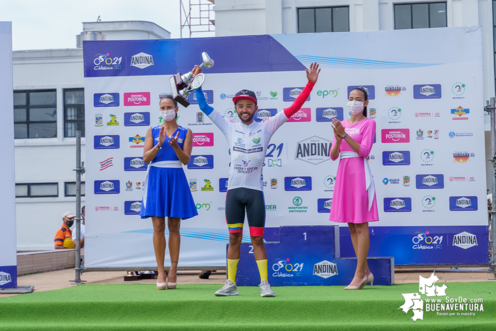 Fabio Duarte se coronó campeón del Clásico RCN 2021 al ganar la contrarreloj en Buenaventura