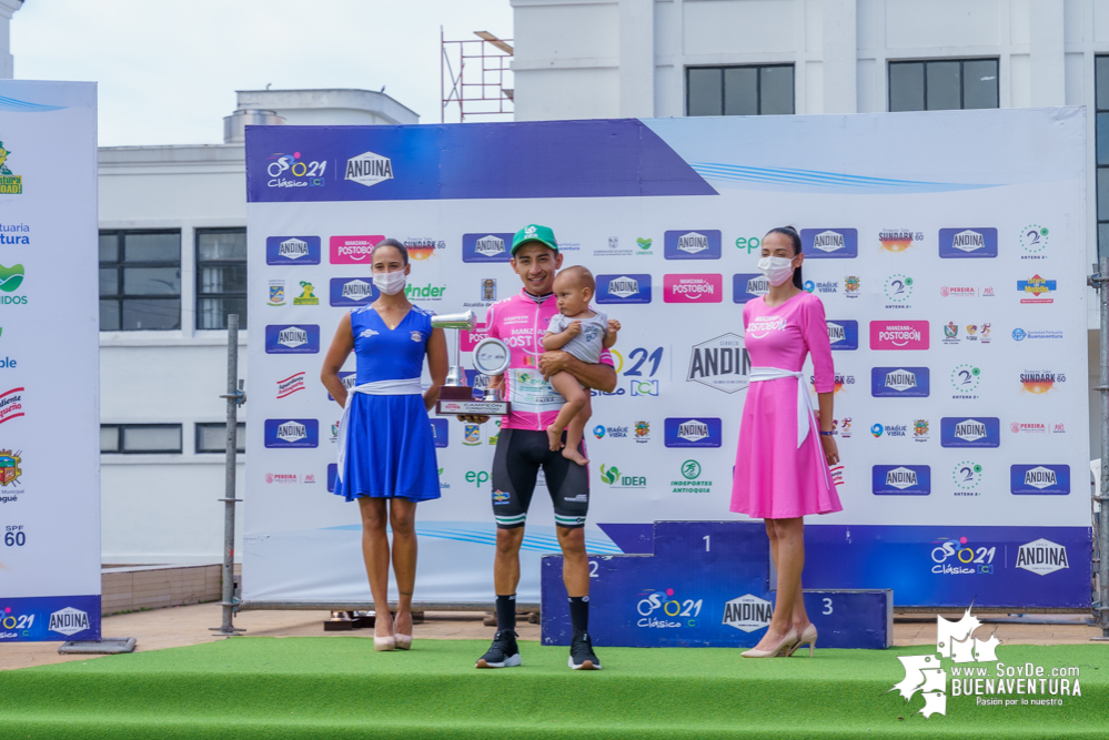 Fabio Duarte se coronó campeón del Clásico RCN 2021 al ganar la contrarreloj en Buenaventura