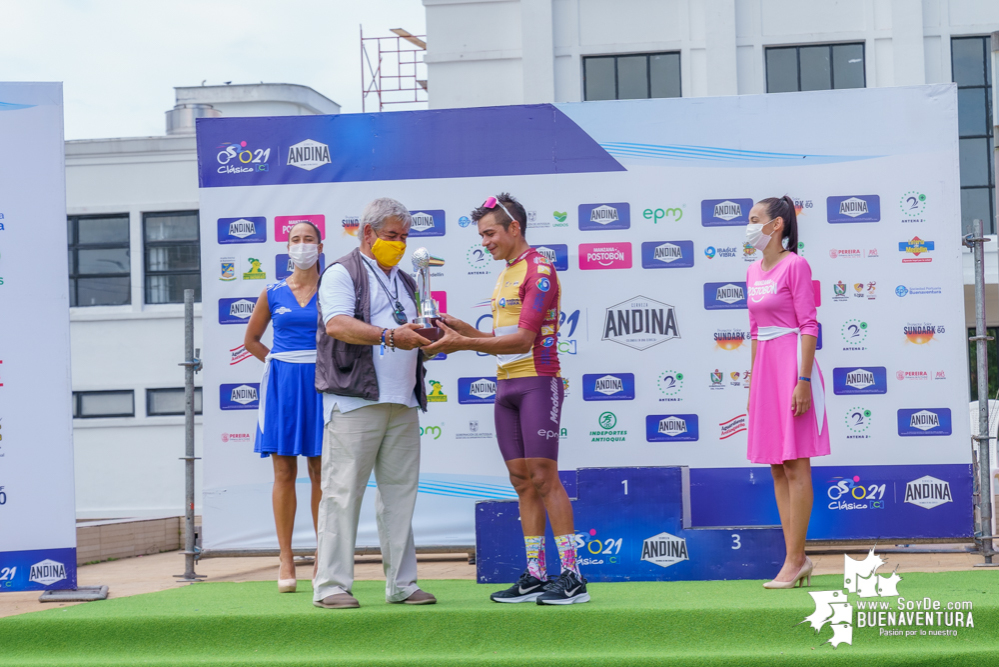 Fabio Duarte se coronó campeón del Clásico RCN 2021 al ganar la contrarreloj en Buenaventura