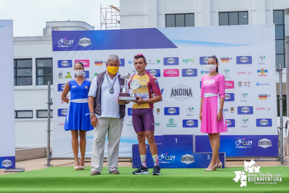 Fabio Duarte se coronó campeón del Clásico RCN 2021 al ganar la contrarreloj en Buenaventura
