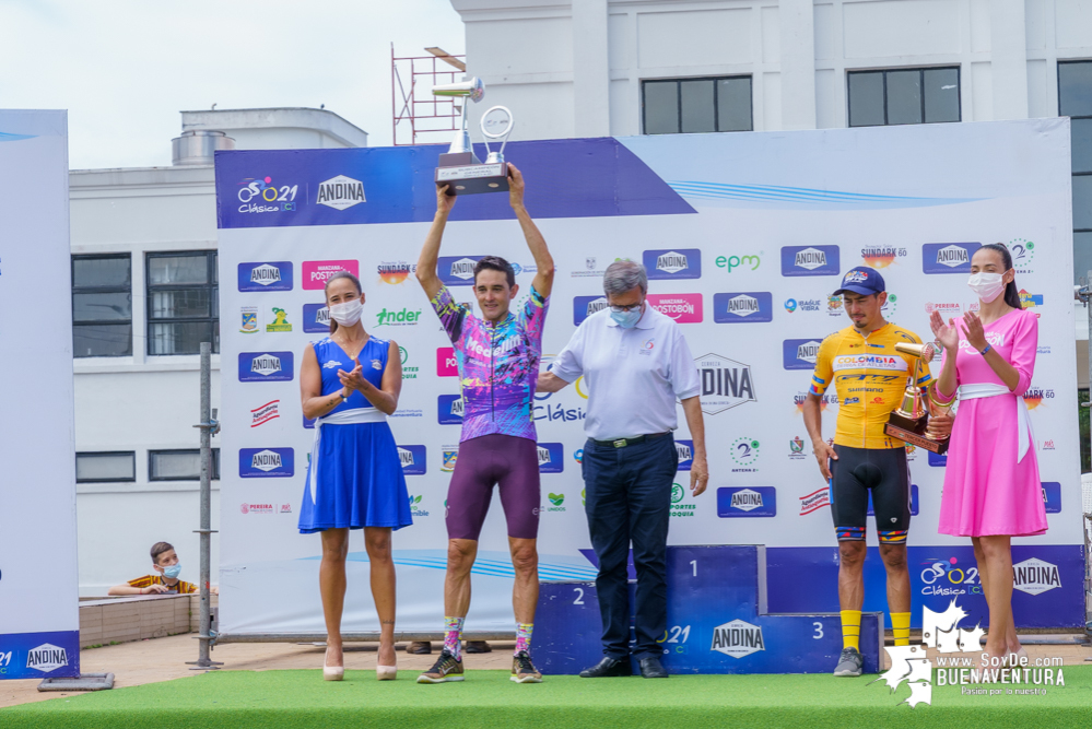 Fabio Duarte se coronó campeón del Clásico RCN 2021 al ganar la contrarreloj en Buenaventura