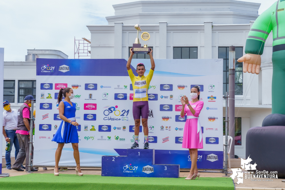 Fabio Duarte se coronó campeón del Clásico RCN 2021 al ganar la contrarreloj en Buenaventura