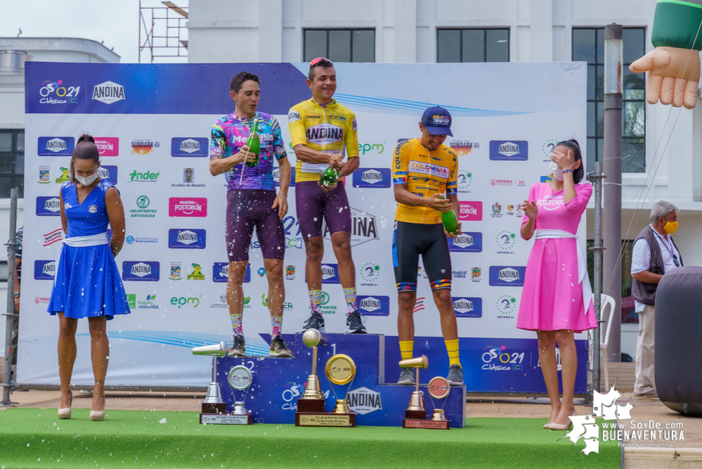 Fabio Duarte se coronó campeón del Clásico RCN 2021 al ganar la contrarreloj en Buenaventura