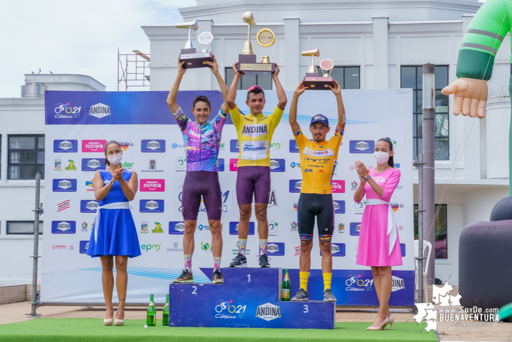 Fabio Duarte se coronó campeón del Clásico RCN 2021 al ganar la contrarreloj en Buenaventura