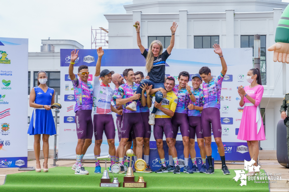 Fabio Duarte se coronó campeón del Clásico RCN 2021 al ganar la contrarreloj en Buenaventura
