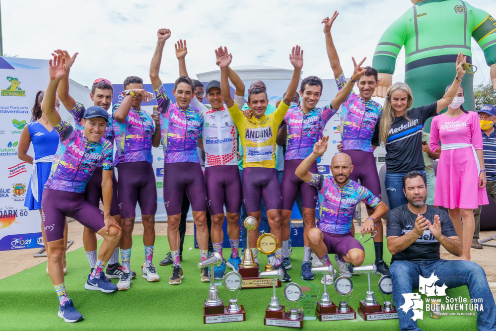 Fabio Duarte se coronó campeón del Clásico RCN 2021 al ganar la contrarreloj en Buenaventura