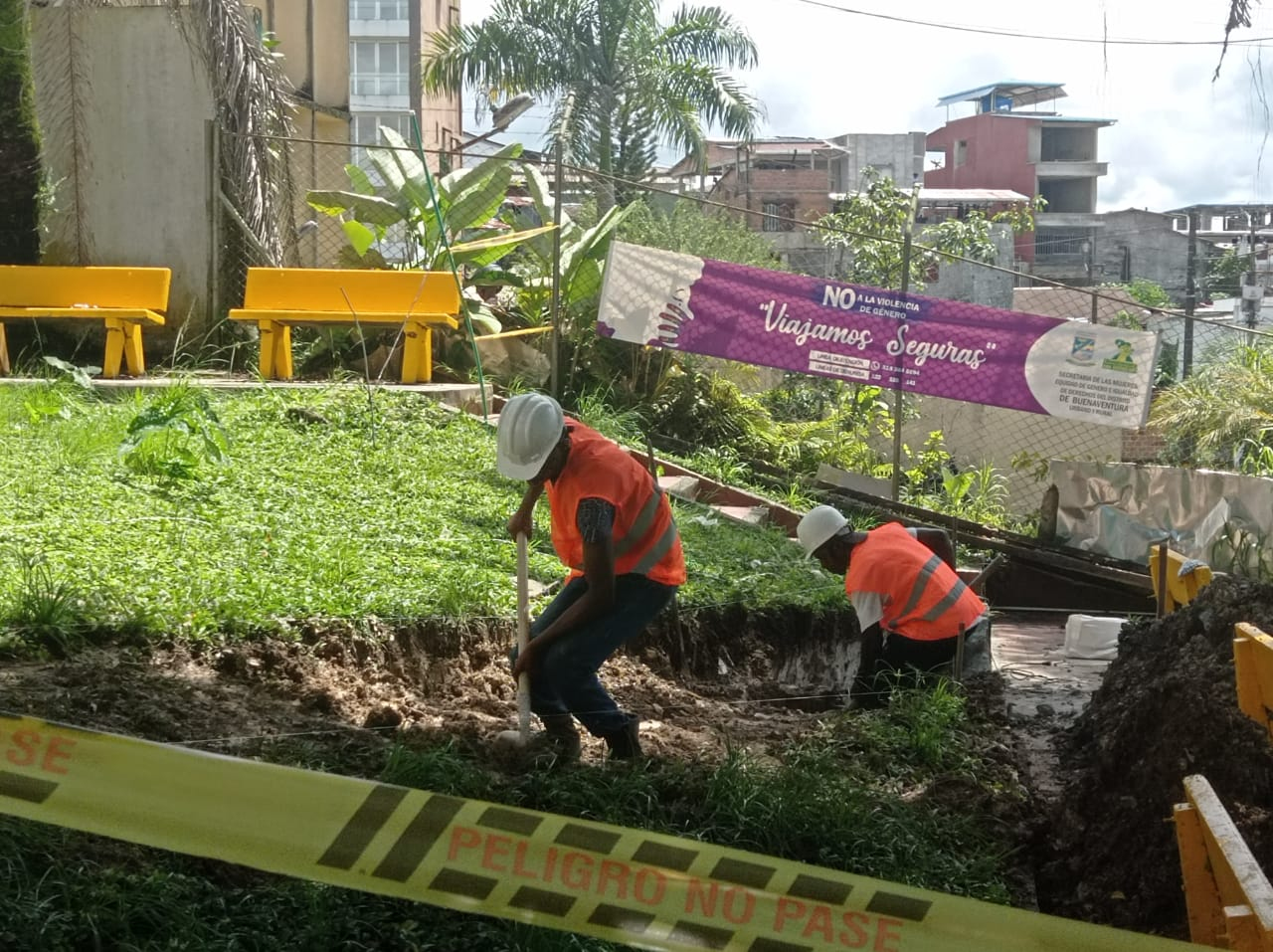 La Secretaría de Tránsito de Buenaventura adelanta trabajos de adecuación para prestar mejor servicio a la comunidad