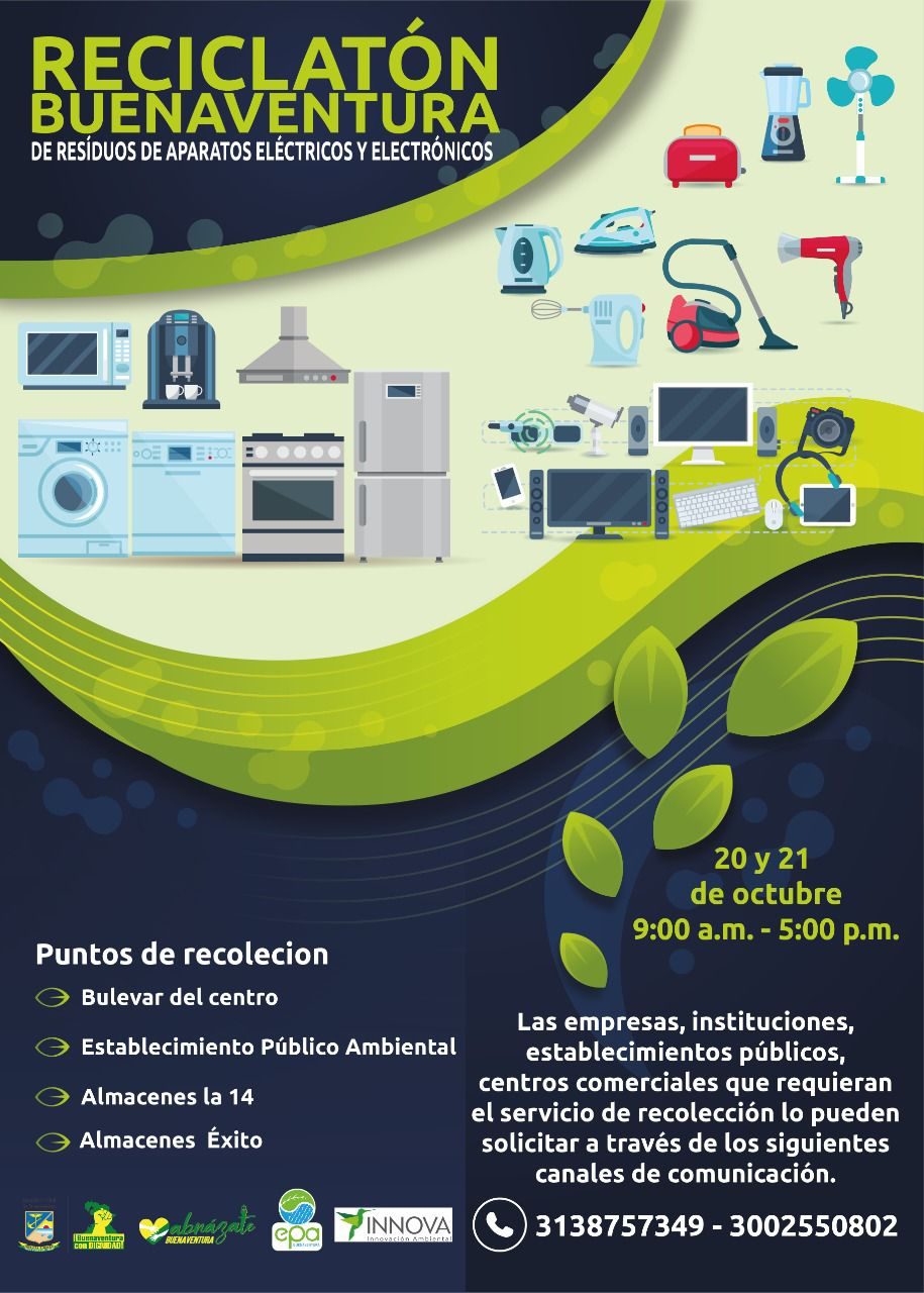 El EPA Buenaventura invita a la Reciclatón de Residuos Posconsumo 